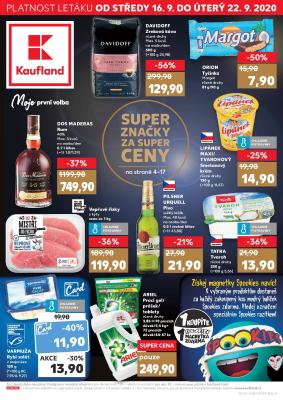 aktuální leták Kaufland 16.9.2020-22.9.2020