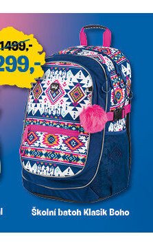 Školní batoh Klasik Boho - Pompo aktualniletaky.eu