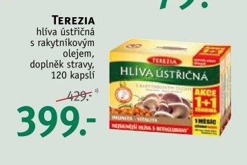 TEREZIA hlíva ústřičná s rakytníkovým olejem