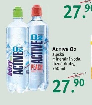 ACTIVE O2 alpská minerální voda