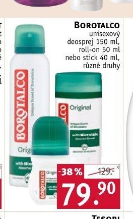 Borotalco unisexový deosprej