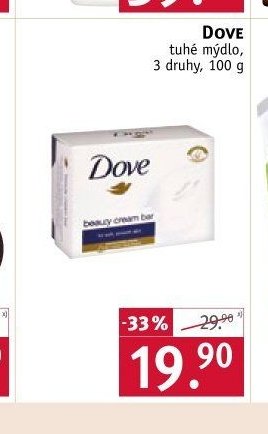 Dove tuhé mýdlo