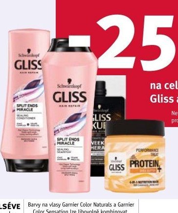 Gliss šampon a kondicionér