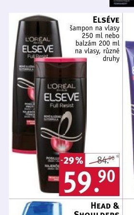 Elseve šampon na vlasy