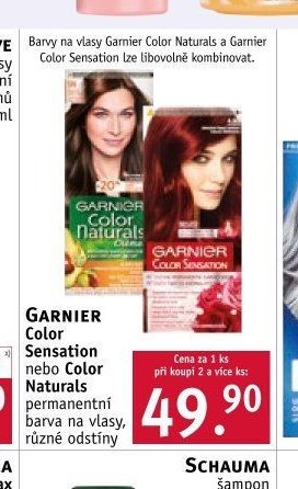 Garnier Color Naturals a Color Sensation barva na vlasy