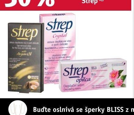 Strep depilační přípravky