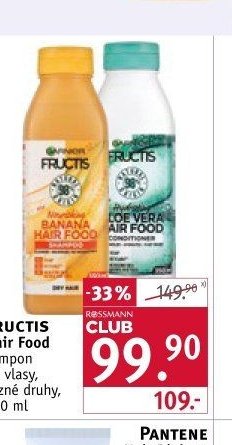 FRUCTIS Hair Food šampon na vlasy