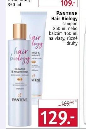 PANTENE Hair Biology šampon