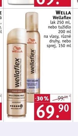 WELLA Wellaflex lak na vlasy nebo tužidlo