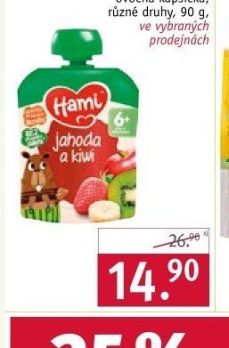 HAMI ovocná kapsička, 90 g