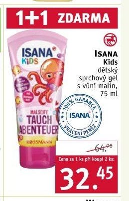 Isana Kids dětský sprchový gel