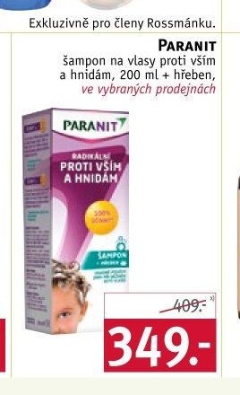 Paranit šampon na vlasy proti vším a hnidám
