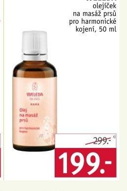 Weleda olejíček na masáž prsů