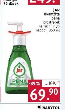 JAR Okamžitá pěna