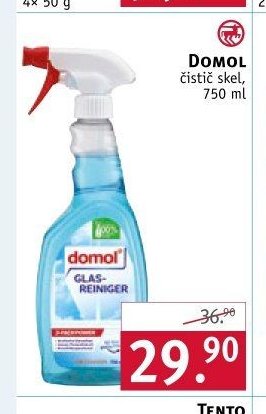 DOMOL čistič skel, 750 ml