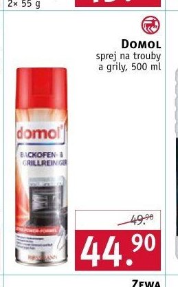 DOMOL sprej na trouby a grily, 500 ml