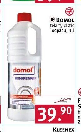 DOMOL tekutý čistič odpadů, 1 l