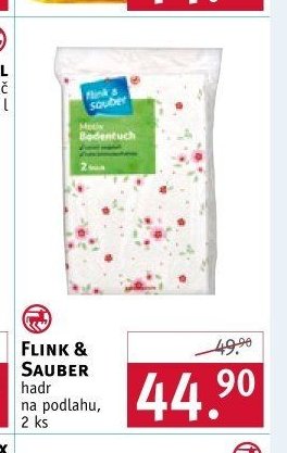 FLINK & SAUBER hadr na podlahu, 2 ks
