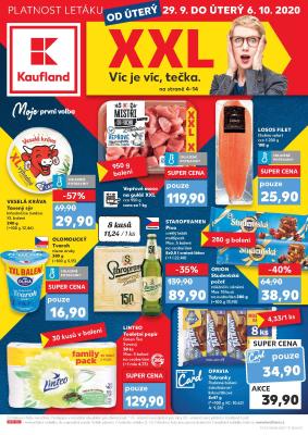 aktuální leták Kaufland 29.9.2020-6.10.2020