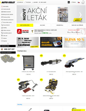 aktuální leták Auto Kelly 29.9.2020-5.10.2020
