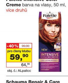 Palette Intensive Color Creme barva na vlasy