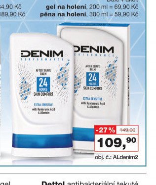 Denim balzám po holení