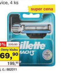 Gillette Mach3 náhradní hlavice