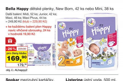 Bella Happy dětské plenky