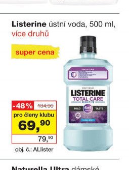 Listerine ústní voda