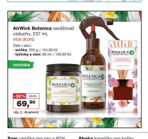 AirWick Botanica osvěžovač vzduchu