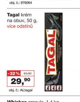 Tagal krém na obuv