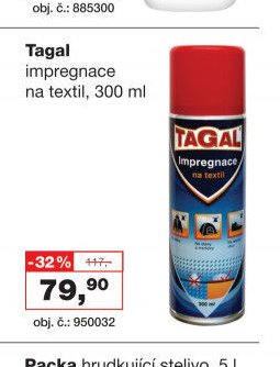 Tagal impregnace na textil