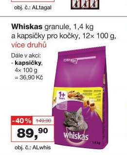 Whiskas granule