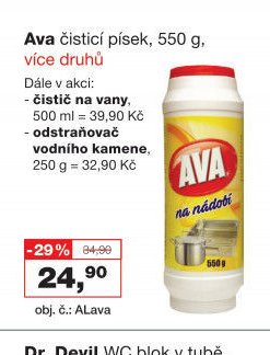 Ava čisticí písek, 550 g, více druhů
