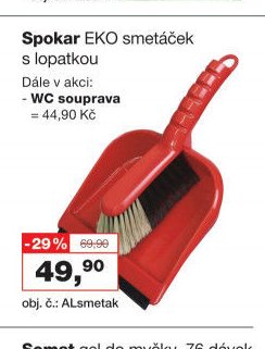Spokar EKO smetáček s lopatkou