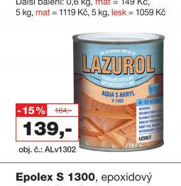 Lazurol Aqua S Akryl V 1302