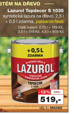 Lazurol Topdecor S 1035
