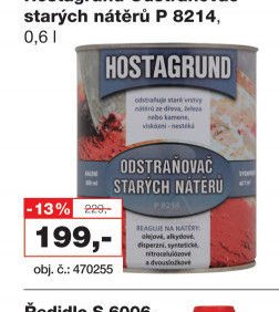 Hostagrund Odstraňovač starých nátěrů P 8214