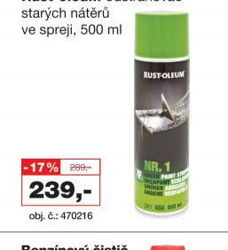 Rust-oleum odstraňovač starých nátěrů