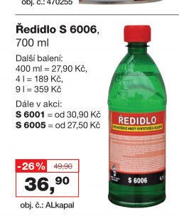 Ředidlo S 6006