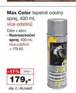 Max Color tepelně odolný sprej