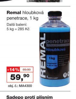 Remal hloubková penetrace, 1 kg