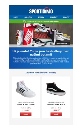 aktuální leták Sportisimo 27.9.2020-2.10.2020