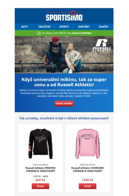 aktuální leták Sportisimo 1.10.2020-6.10.2020