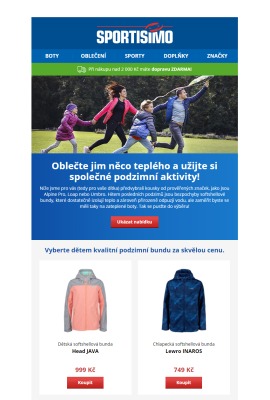 aktuální leták Sportisimo 4.10.2020-9.10.2020