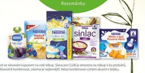 Nestlé dětská výživa