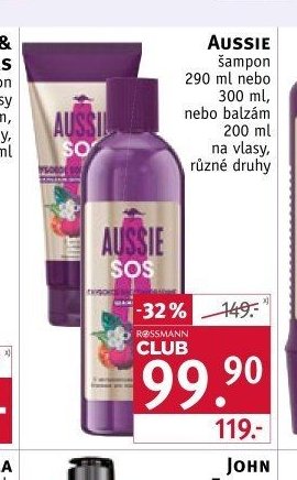 Aussie šampon 290/300 ml nebo balzám 200 ml