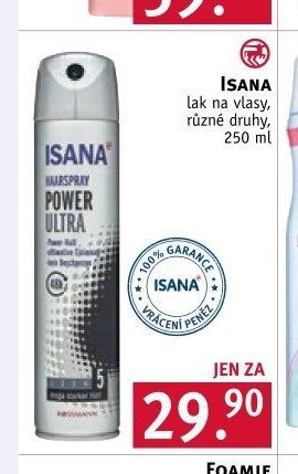 Isana lak na vlasy 250 ml