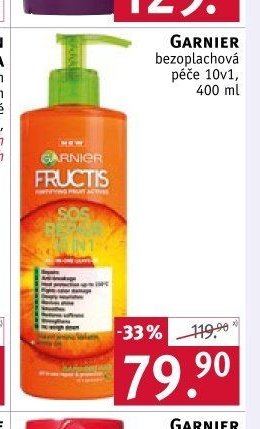 Garnier Fructis bezoplachová péče 400 ml