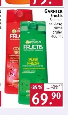 Garnier Fructis šampon 400 ml